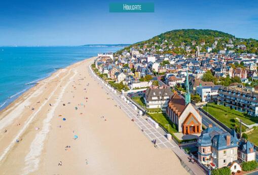 "Magnifique 2 Pieces " 150M Plages Et 500M Centre De Cabourg Kültér fotó